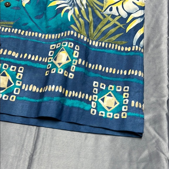 Ralph Lauren Mens Hawaiian printed button down casual floral print size Medium - Picture 4 of 14